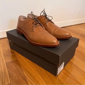 Nisolo Women's James Oxford - Almond / Tan 8.5